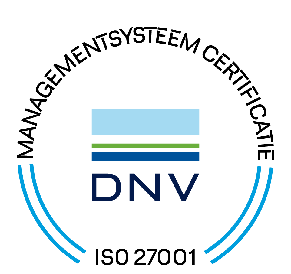Managementsysteem certificaat ISO 27001 van DNV